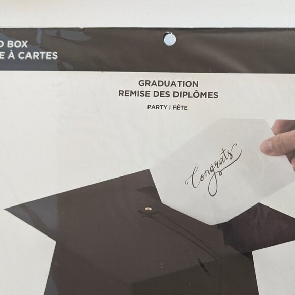 NWT Graduation Hat Card Box Gifts College High School Summer Party Decor Michael - Picture 3 of 5